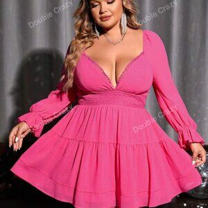vestido rosa FIUCHA